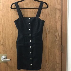 Black Button Up Dress